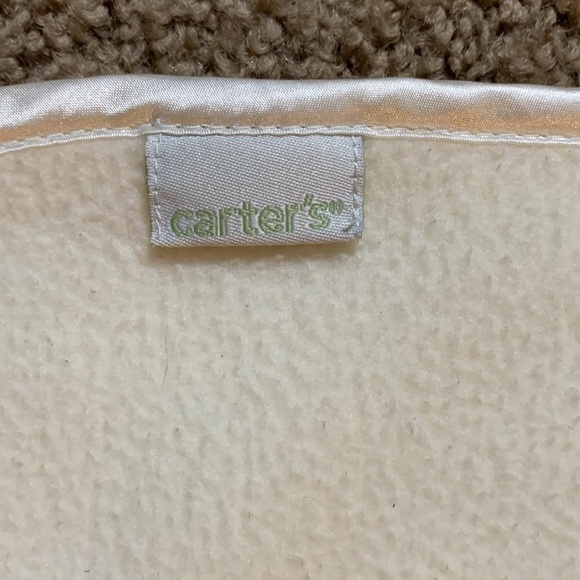 Carter’s Softest Baby Blanket 30 X 39 inches one small spot should wash out - Picture 4 of 6